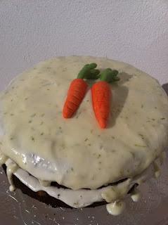 CARROT CAKE o PASTEL DE ZANAHORIA