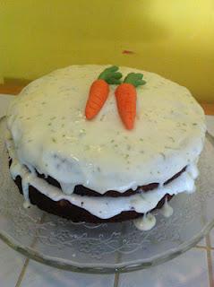 CARROT CAKE o PASTEL DE ZANAHORIA