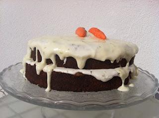 CARROT CAKE o PASTEL DE ZANAHORIA