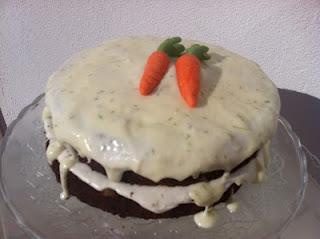 CARROT CAKE o PASTEL DE ZANAHORIA