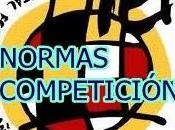 Normas competición primera, segunda tercera división