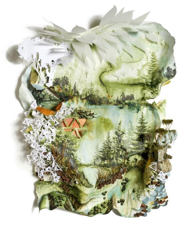 Gregory Euclide: Paisajes Tridimensionales