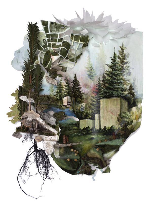 Gregory Euclide: Paisajes Tridimensionales