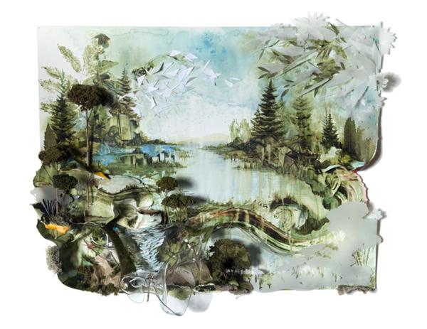 Gregory Euclide: Paisajes Tridimensionales