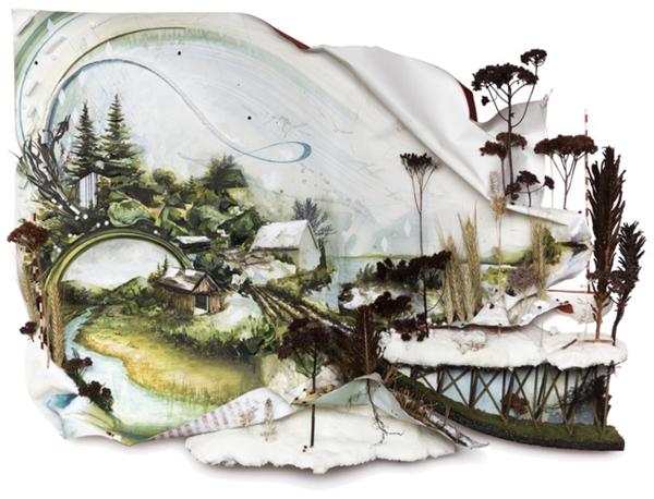 Gregory Euclide: Paisajes Tridimensionales