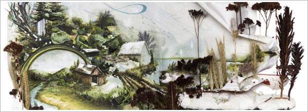 Gregory Euclide: Paisajes Tridimensionales