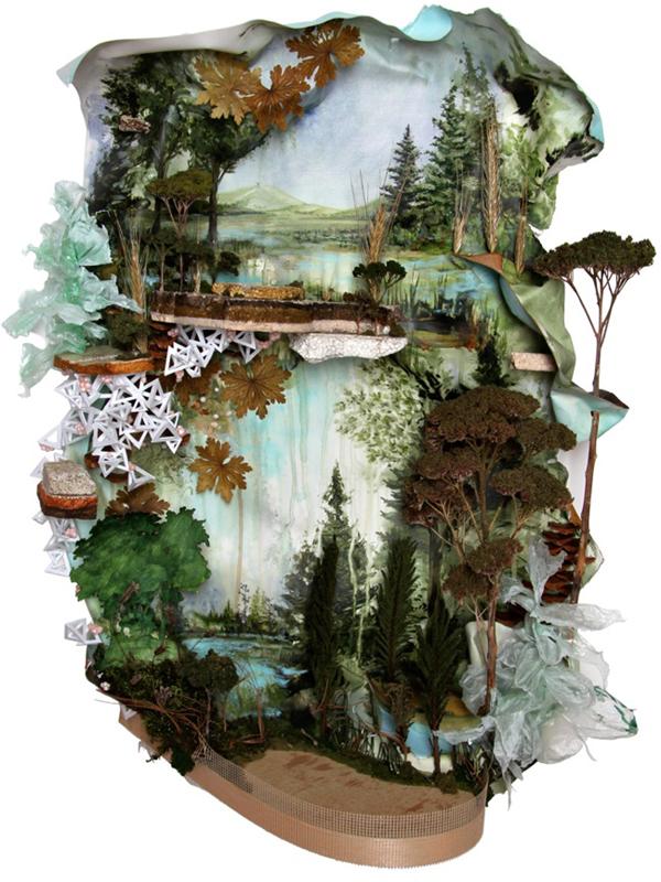 Gregory Euclide: Paisajes Tridimensionales