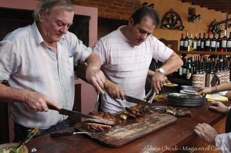 Mercedes: picada, asado y pulpería