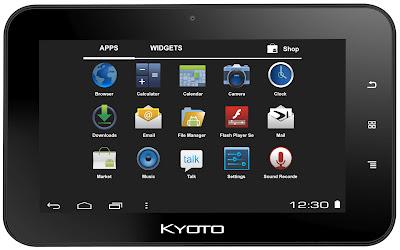 Kyoto presenta su Nueva Tablet ID7G para estar acorde con la tecnología del momento