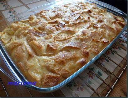 pudin de pan y manzana7 copia