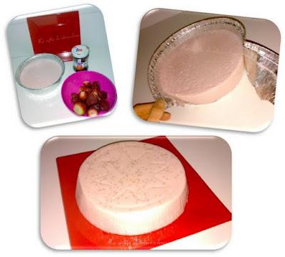 Tarta de yogurt de fresa con fresas 0%