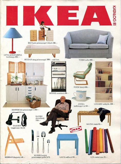 60 años de portadas del Catálogo de Ikea