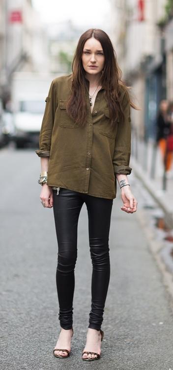 Marchando un, dos, tres, Military Chic