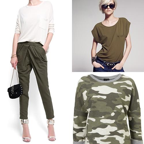 Marchando un, dos, tres, Military Chic