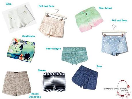 Shorts: must have in summer