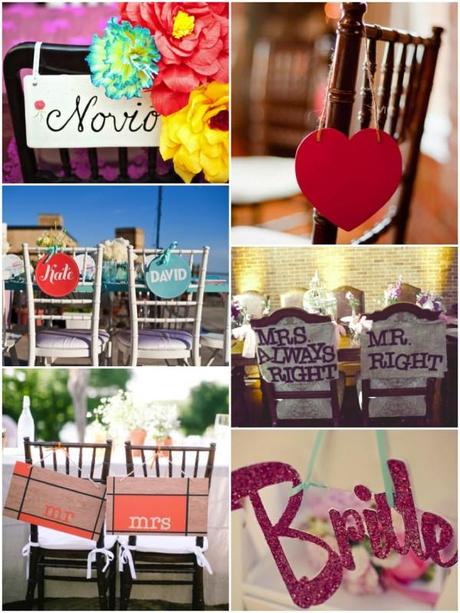 Las sillas de los novios/Bride and Groom Chairs