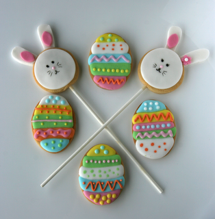 Galletas decoradas de Pascua