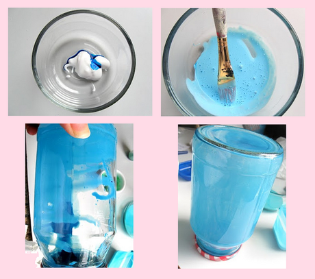 Cómo tintar tarros de cristal Cómo tintar tarros de cristal