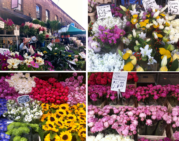 Market:  Columbia Road + Brick Lane