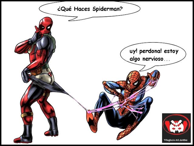 The Amazing SpiderMan en el Psicoanalista.