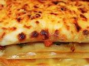 Lasaña verduras gambas