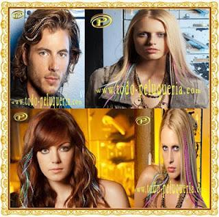 Extensiones de pluma de todo-peluqueria.com