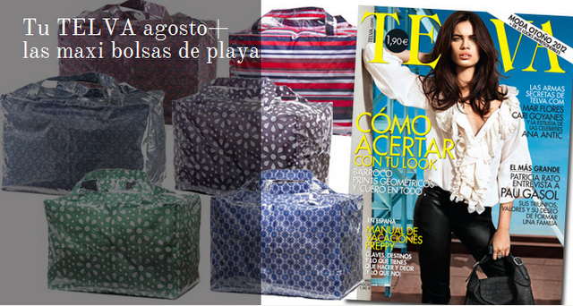 Revistas de Agosto y Glamour en casa