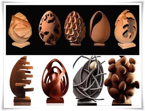 Huevos de chocolate de Oriol Balaguer