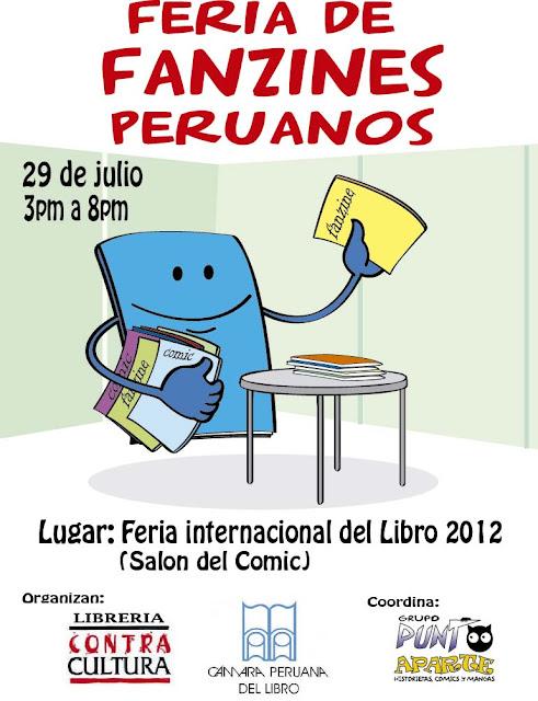 Feria de Fanzines en la FIL, este29 de julio