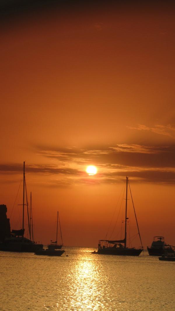 La mejor puesta de sol .....