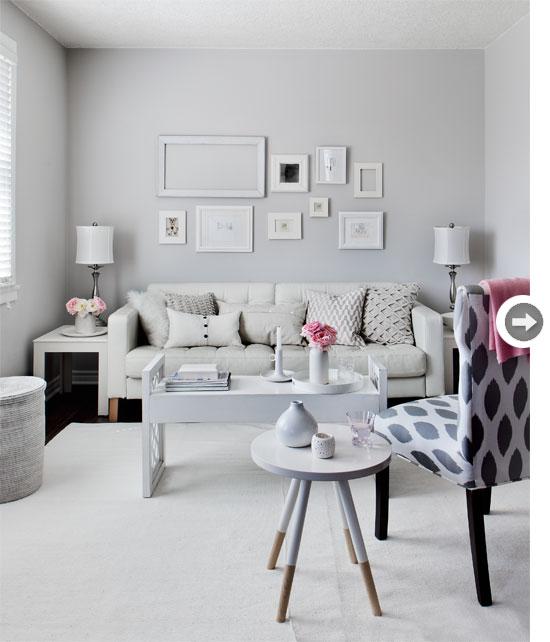 Atreverse con marcos vacíos sobre las paredes