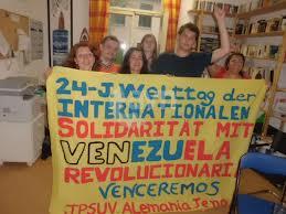 A los 229 años del Natalicio del libertador Simón Bolívar. Desde Alemania: Jornada mundial de solidaridad con la revolución bolivariana.