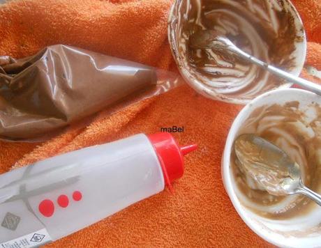 Torta leopardo -  Leopard print cake inside