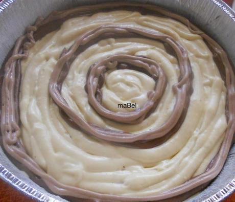 Torta leopardo -  Leopard print cake inside