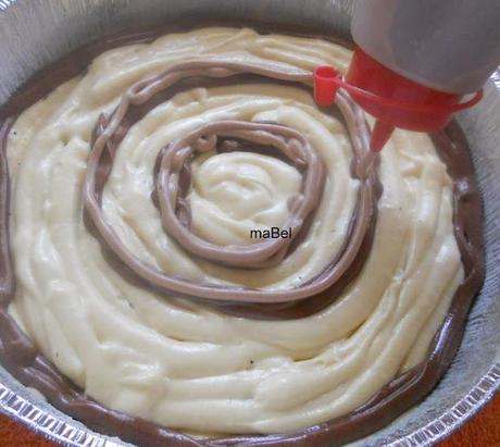 Torta leopardo -  Leopard print cake inside