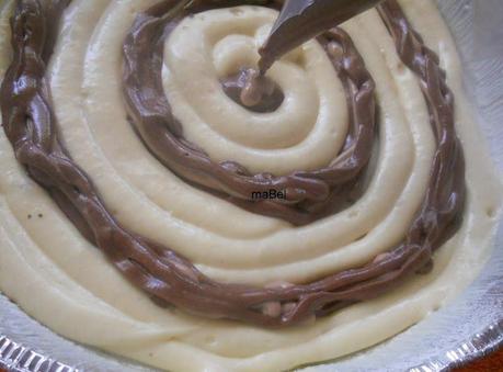 Torta leopardo -  Leopard print cake inside