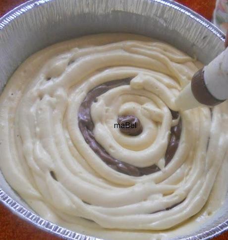 Torta leopardo -  Leopard print cake inside