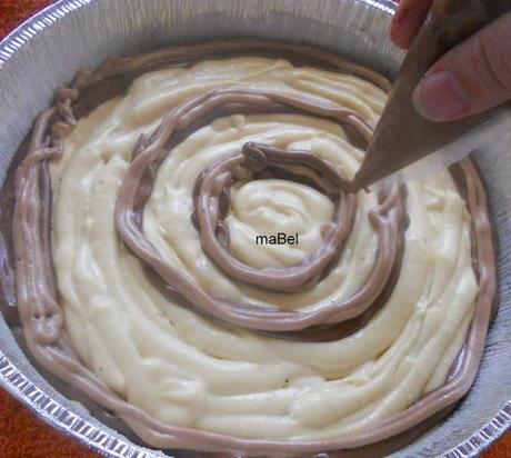 Torta leopardo -  Leopard print cake inside