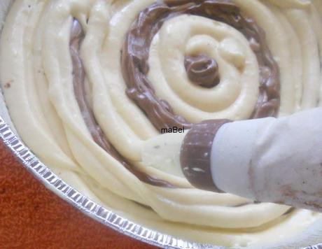 Torta leopardo -  Leopard print cake inside