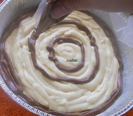 Torta leopardo -  Leopard print cake inside