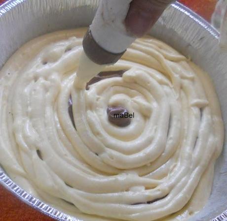 Torta leopardo -  Leopard print cake inside