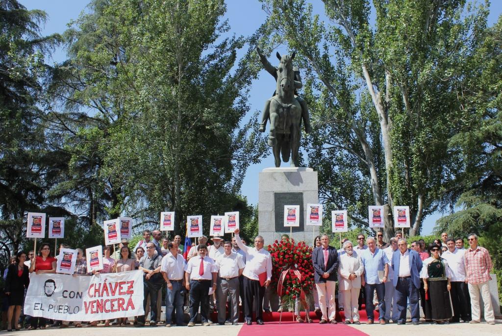 Acto en Madrid por el Día de la Solidaridad con la Revolución Bolivariana y el Presidente Chávez