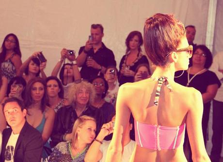 Swim trends for 2013 as seen at Mercedes - Benz Fashion Week, Miami. Dolores Cortés