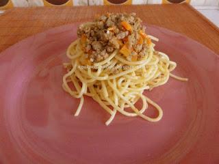 Espaguetis Boloñesa