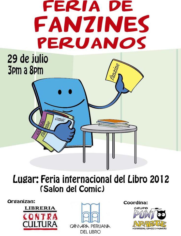 feria de Fanzines  en la FIL 2012 este 29 de julio