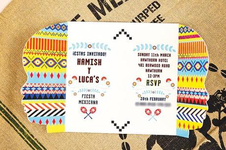 invitación para fiesta mexicana