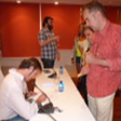 Jaime Royo-Villanova durante la firma de ejemplares MIS LIBROS DEL VERANO