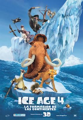 “Ice age 4: la formación de los continentes” (Steve Martino y Mike Thurmeier, 2012)