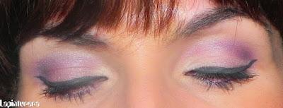 Morado suave con MUA