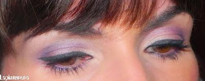 Morado suave con MUA